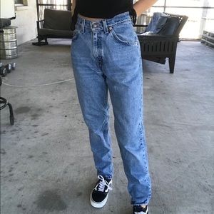 Vintage high waisted Levi’s tapered